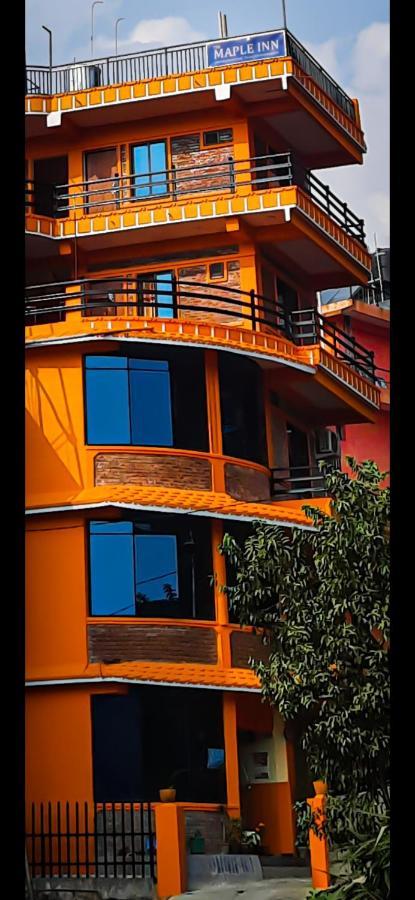 The Maple Inn Pokhara Bagian luar foto